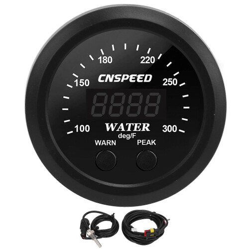 Voltmeter Gauge Smart Interface Stable Percompatible withmance Vibration Reduction Universal Voltage Meter compatible with Car Modification 12V