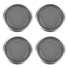 Calandre de pare-chocs avant en fibre de carbone véritable, finition noir brillant, compatible avec Nissan Altima/Teana 2016-2018