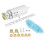 Aangepaste handbeschermer voor motorfiets met LED-verlichting (wit) 4