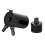 Supporto per indicatore da 60 mm, colore nero, per cruscotto auto. 4