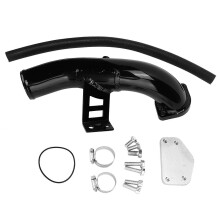 EGR-jäähdyttimen kaasuläpän poistosarja sopii Dodge Ram 2500 3500 4500 5500 6.7L 13-18 -malleihin ilman EGR-putkea