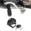 Motorcycle Windscreen Adjusters Windshield Bracket compatible with HONDA NC750X 2016-2019 (Black) 4