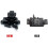 Trava do capô do carro com 2 chaves, compatível com Ford Transit Mk7 2008-2016, código 4887422 3