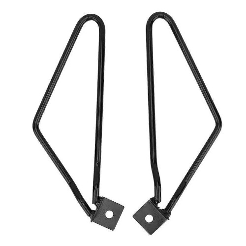 Motorcycle Stainless Steel Refit Saddlebag Side Support Bar Bracket Replacement Kit 2