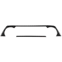 4Pcs Interior Door Panel Cover Trim Carbon Fiber Decor Sticker Fit compatible with Mazda 3 Axela 20162020RHD