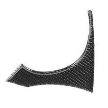 7Pcs Air Conditioner Multimedia Panel Cover Carbon Fiber Trim Fit compatible with Mitsubishi Lancer 0816