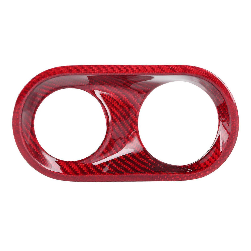 Center Console Gear Shift Panel Cover Carbon Fiber Fit Compatible With Alfa Romeo Giulia / Stelvio 2020 3580026892393