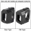VNETPHONE V6C 1200M Bluetooth Interphone Intercom Headset Headphone 6 Users 3