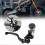 2Pcs Motorcycle Modified Retro Turn Signal LED Lights Indicator Warning Lamp Universal 4