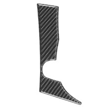 Rear Cup Holder Trim Armrest Bottle Storage Carbon Fiber Cover Fit compatible with Mitsubishi Lancer 0816