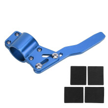 Kit d'extension de tige de clignotant de volant 28 mm en alliage d'aluminium violet