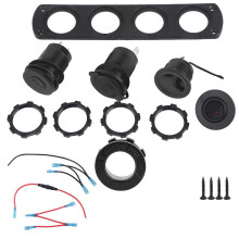 Ensemble de 3 garnitures de levier de vitesse en fibre de carbone, accessoire pour véhicule compatible avec GT86/Scion FRS/Subaru BRZ