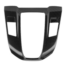 Kit de garniture intérieure 6 pièces, cache de levier de vitesse en fibre de carbone sèche, compatible avec Maserati Ghibli 2013-2016