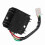 Universele verstelbare motorfietswindscherm/winddeflector (transparant) 2