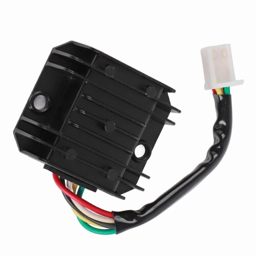 Universele verstelbare motorfietswindscherm/winddeflector (transparant) 1