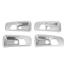 Ensemble de 4 garnitures de poignée de porte intérieure compatibles avec Land Rover Discovery Sport 2020