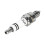 Car Rear Disc Brake Piston Retractor Tool Wind Back Cube Calliper Adaptor Silver 2