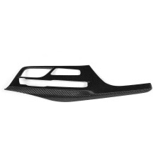 Cache-bouton de démarrage/arrêt moteur en fibre de carbone, compatible avec Mercedes Classe BCES, CLA, CLS et Classe CLS (rouge).