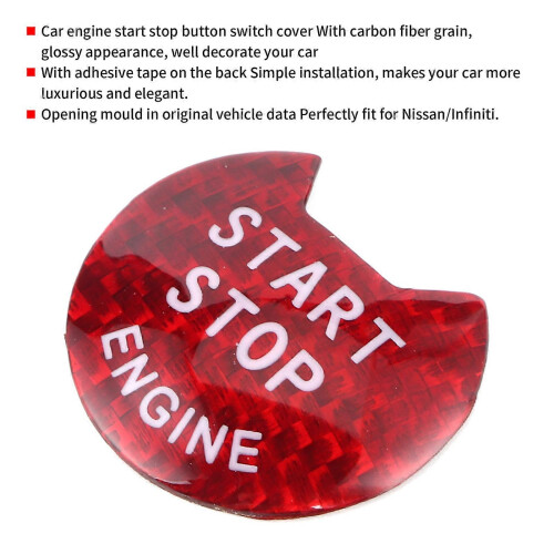Left Dashboard Trim Central Air Vent Panel Frame Red Decoration Fit compatible with Camry 2018-2020 1