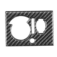 Headlight Button Trim Lamp Switch Cover Carbon Fiber Decor Fit compatible with Dodge Challenger 2008-2014 LHDA Type