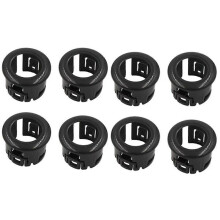 Conjunto de 8 suportes de fixação para sensor de estacionamento, modelo 89348-33010, compatíveis com acessórios automotivos.