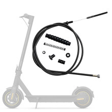 Cavo freno compatibile con il kit di montaggio del freno della ruota anteriore del monopattino elettrico Ninebot MAX G30