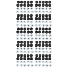 100 pezzi di guarnizioni in gomma per moto compatibili con compatibili con compatibili con compatibili con carenature
