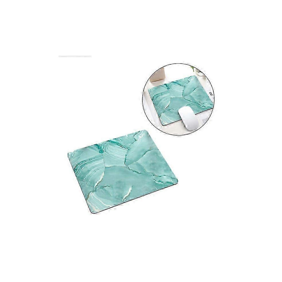 Soft Mouse Mat With Pressure Marble 21X26cm Blue/Black 3688526010245
