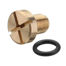 Radiator Hose Bleed Vent Screw Plug Bleeding compatible with Bmw 3 Series E30 E36 E46 Mini Cooling System Brass Screw Accessories