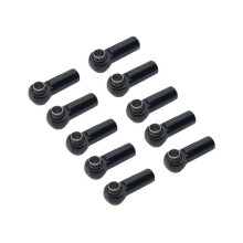 10 piezas de rótulas de extremo de barra de acoplamiento de metal M2.5 compatibles con A959 12428 144001 C14 C24 MN D90 MN99S Actualización
