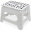 Folding Step Stool,Lightweight Foldable Step Stool ,compatible with Kitchen, Bathroom and Bedroom 1