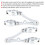Suporte de montagem de farol de motocicleta de 1,5 a 1,6 polegadas compatível com farol tubular e pisca-pisca, compatível com Yamaha (preto) 4