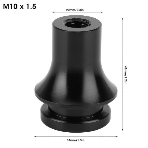 Extensor de alavanca de câmbio de 10 polegadas M12 x 1,25 para transmissão manual, compatível com Suzuki Samurai. 1