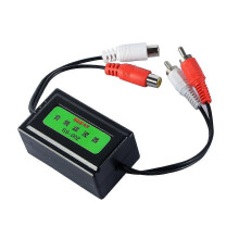 Amplificador RCA para carro, filtro de ruído, isolador de loop de terra estéreo, ferramenta de canal Au