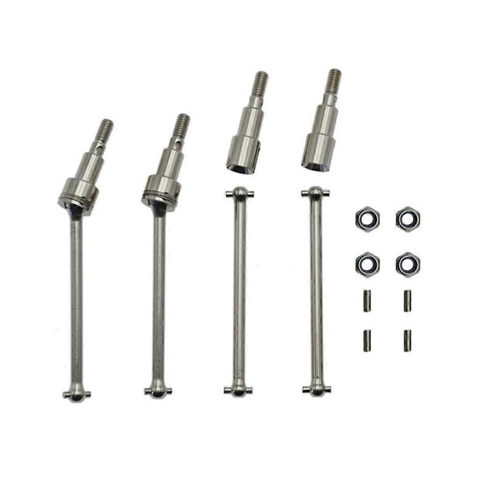 Metal Front And Rear Drive Shaft Cvd Driveshaft Compatible With Scy 16101 16102 16103 16201 Pro 1/16 Brushless 3597756903053