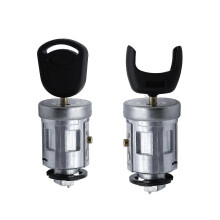 Fechadura de ignição com 2 chaves compatível com Ford Transit Mk7 2006-2014, kit de reparo do cilindro de substituição