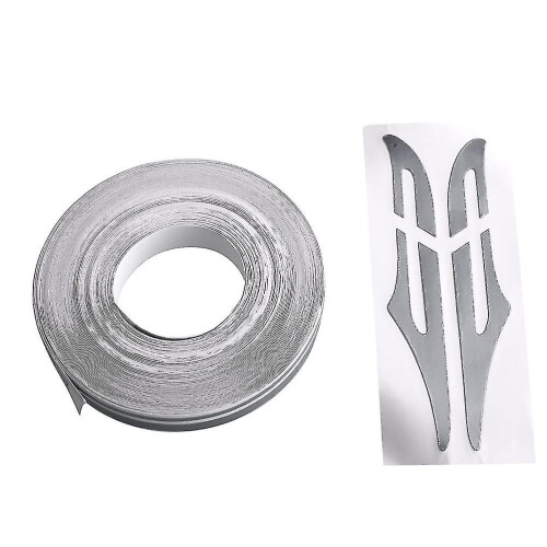 Fita adesiva listrada Streamline Pinstripetape compatível com (prata) 1