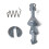 compatible with E90 E91 E92 E93 L/r Door Lock Cylinder Barrel Repair Kit 4