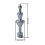 compatible with E90 E91 E92 E93 L/r Door Lock Cylinder Barrel Repair Kit 5