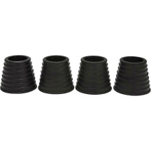 Set van 4 parapluwiggen, geschikt voor paraplustokken met een opening van 1,5 inch / 38 mm of parasolvoeten.