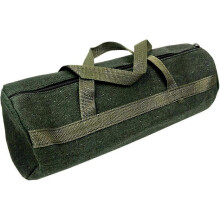 Tool Bag, Multi-Purpose Canvas Tool Organizer, Heavy Duty Storage Handbag, Portable Tote Bag with Sturdy Bottom and Wide Mouth, Electrician Tote Bag