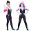 4-10 ετών Παιδικά Κορίτσια Spider Gwen με Μάσκα Cosplay Ολόσωμη Κοστούμια 1