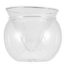 1 kpl korkeaborosilikaattilasista valmistettu cocktailkuppi, pyöreä pallo, cocktaillasi (läpinäkyvä)