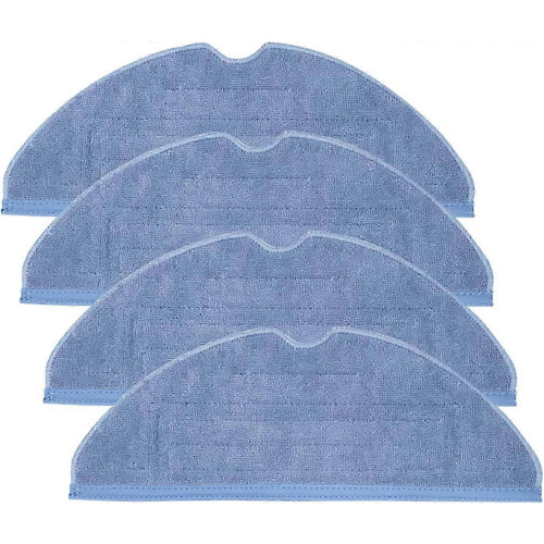 Reusable Hard Floor Cloth Expert Wet Replacement Microfiber Soft Pad 4 pieces