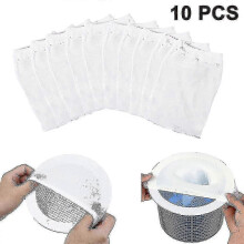 Pool Skimmer Socks - Savers Compatible With Filters, Baskets, And Skimmers