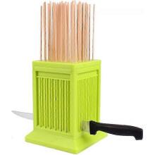BBQ-vleesspiesjesmachine - Draagbaar apparaat voor het maken van spiesjes - Herbruikbare kebabmaker - Outdoor kampeeruitrusting 2025