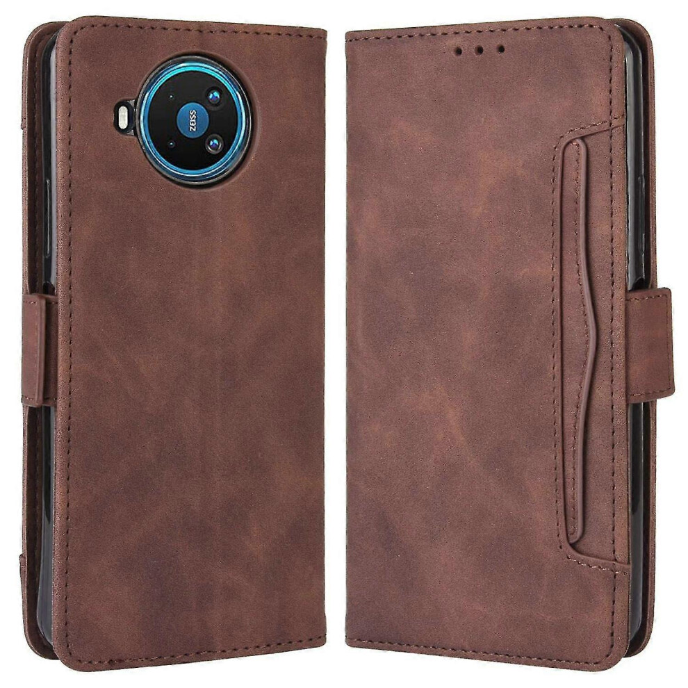 Leather With Wallet Stand Mobile Phone Case Compatible With Nokia 8.3 5G Anti-Collision Phone Cover 2025 3151663016192