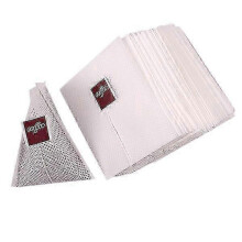 100 filtri per caffè freddo, sacchetti monouso a maglia fine compatibili con macchine per caffè concentrato/freddo (75x90 mm)