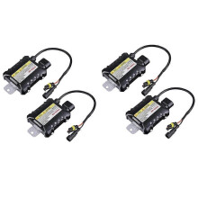 4x 55W HID Bi Xenon Ballast 12V Digital Slim Ballast Fast Bright Electronic Ballast compatible with H1 H3 H3C H