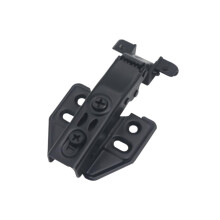 Hydraulic Door Hinge Soft Close Adjustable Stainless Steel for Glass or Aluminum Cabinet Door Silent 1PC